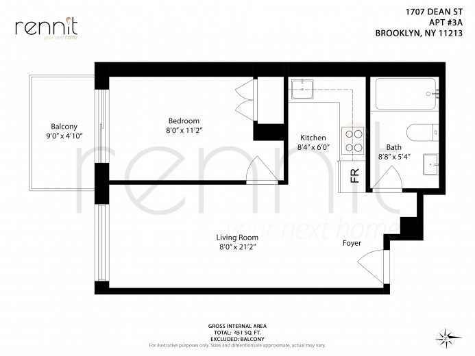 1707 Dean St #3A, Apt Brooklyn Image 8
