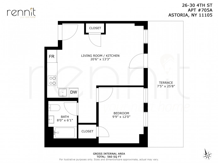 26-24 4th St, Apt 705A Image 9
