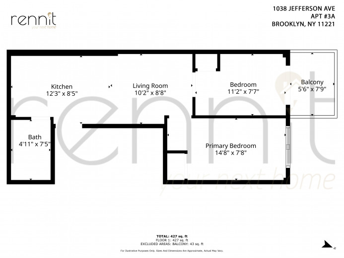 1038 Jefferson Ave #3A, Apt Brooklyn Image 11
