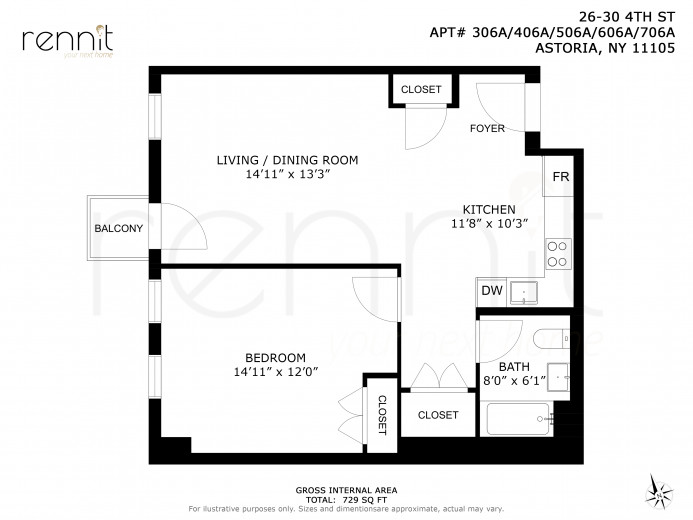 26-24 4th St, Apt 606A Image 9