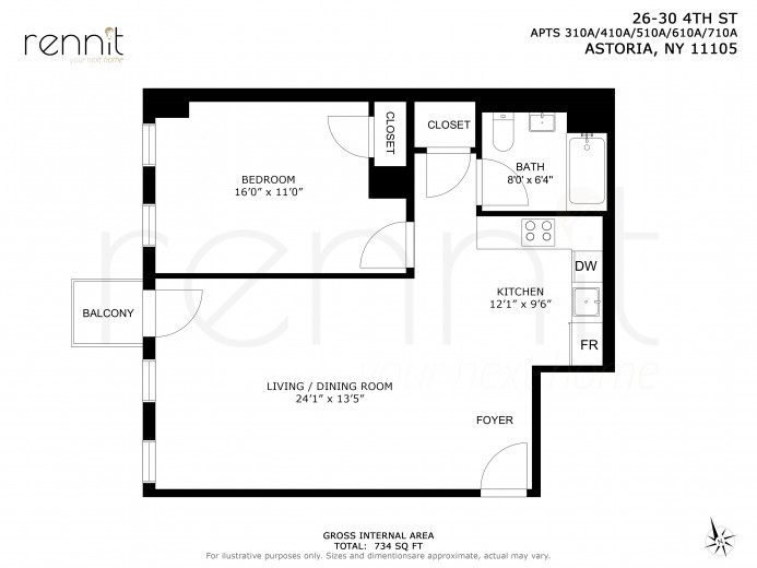 26-24 4th St, Apt 610A Image 11