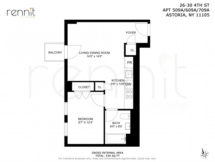 26-24 4th St, Apt 709A Image 9