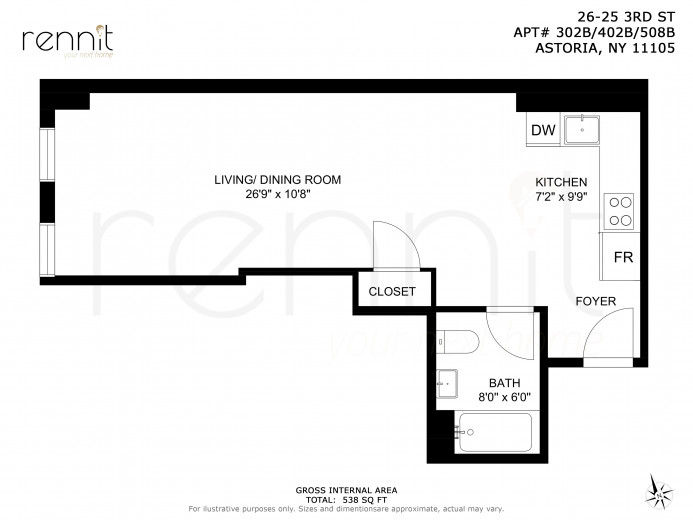 26-25 3rd St, Apt 508B Image 7