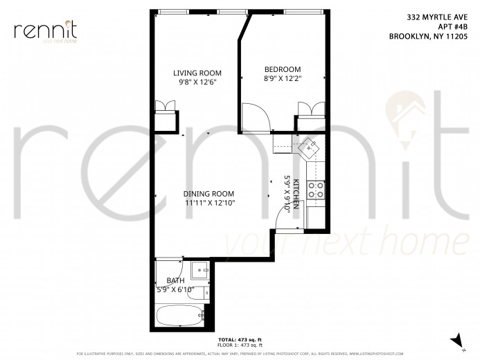 332 Myrtle Ave, Apt 4B Image 13