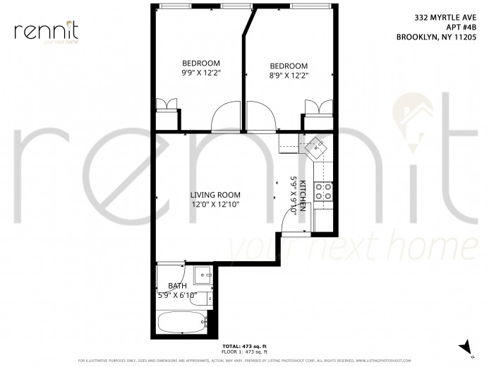 332 Myrtle Ave, Apt 3B Image 11
