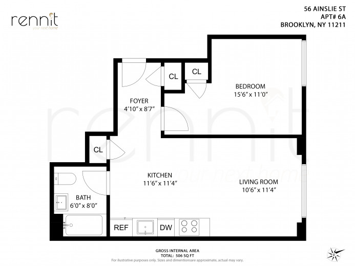 56 Ainslie St, Apt 6A Image 7