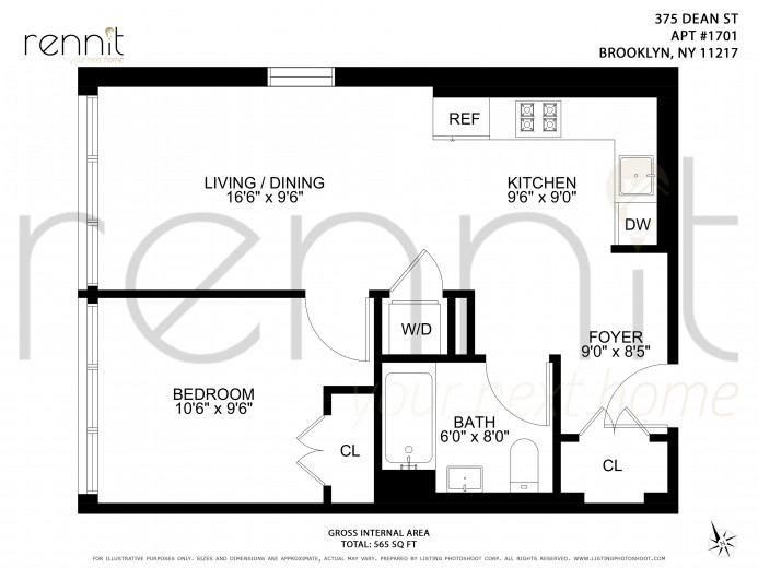 375 Dean St, Apt 1701 Image 13