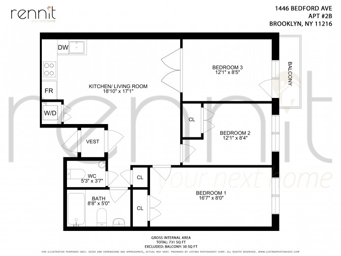 1446 Bedford Ave, Apt 2B Image 14