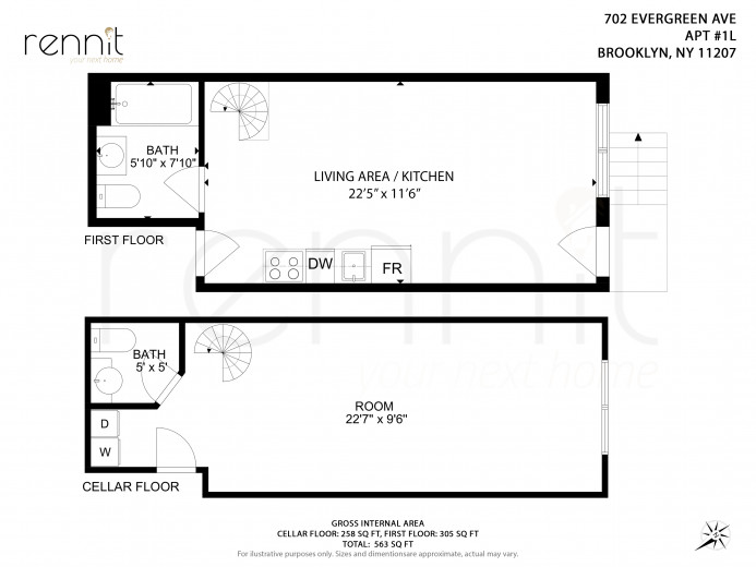 702 Evergreen Ave, Apt 1L Image 15