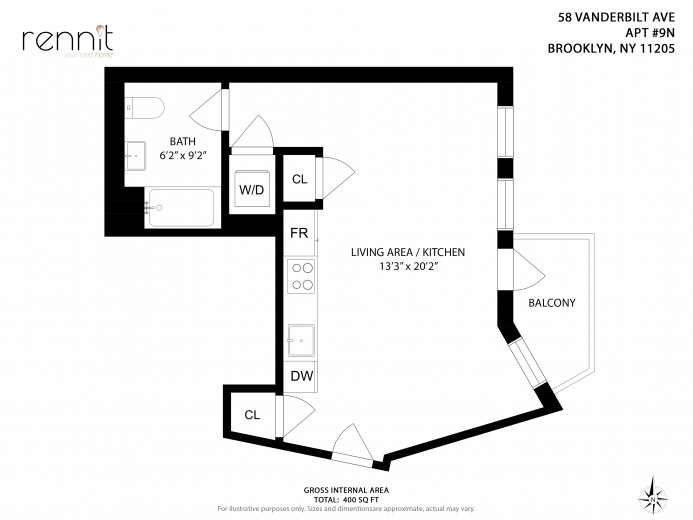 58 Vanderbilt Ave, Apt 6N Image 8